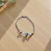 925 Silver Blue Fish Kids Bracelet, Adjustable | Gifts for Boys and Girls