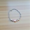 Pink Rabbit Face 925 Pure Silver Bracelets for Baby Girl and Boy